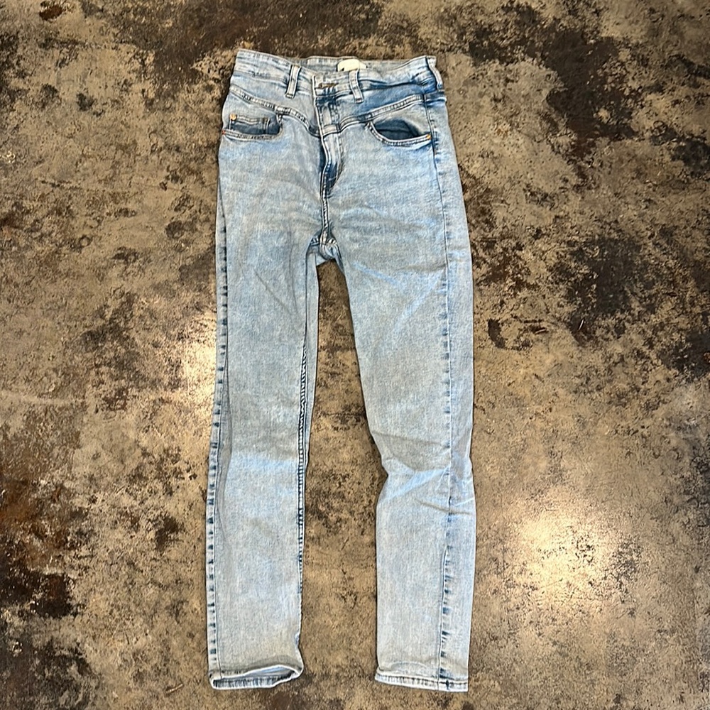 H&M women’s Skinny Stretch Slim High Rise Denim Jeans